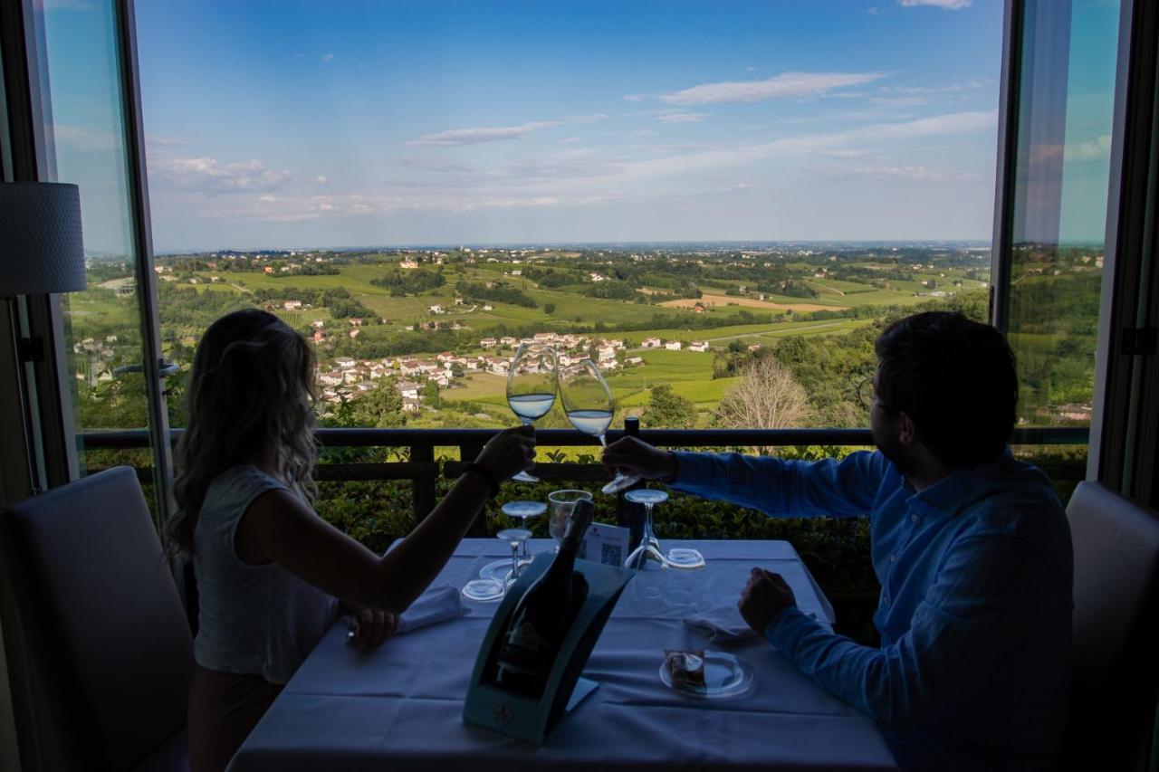 Villa Del Poggio Prosecco Bike Hotel San Pietro Di Feletto Ngoại thất bức ảnh