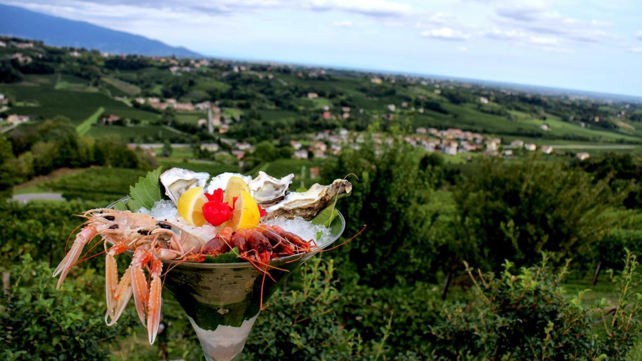 Villa Del Poggio Prosecco Bike Hotel San Pietro Di Feletto Ngoại thất bức ảnh